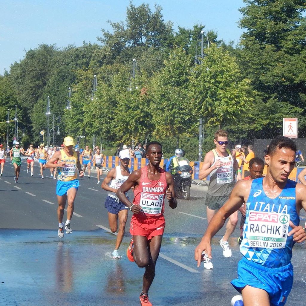 maratonianos en Berlín